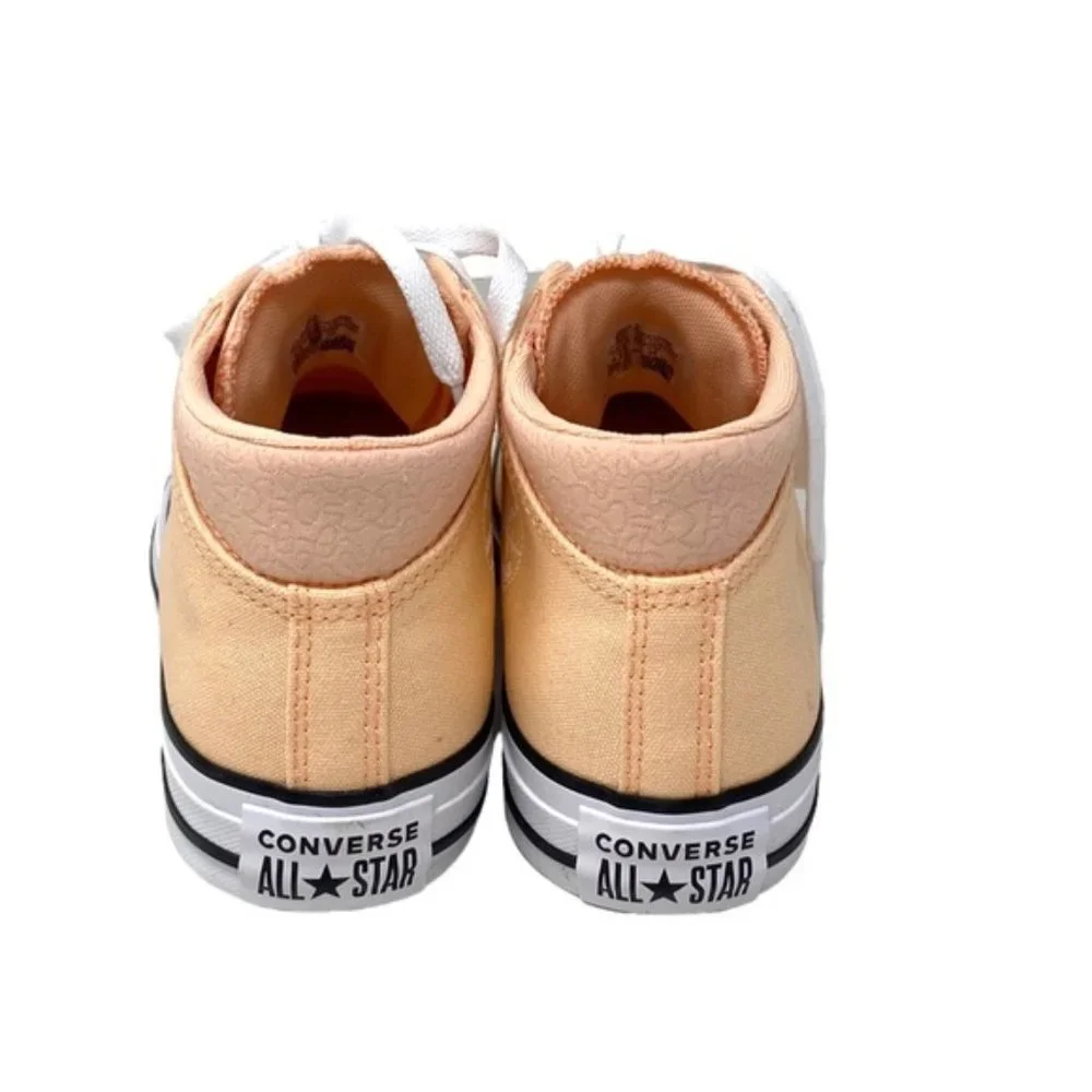 Converse Chuck Taylor All Star Madison Mid Sneakers Women's Coral Canvas A05002F - Picture 5 of 9